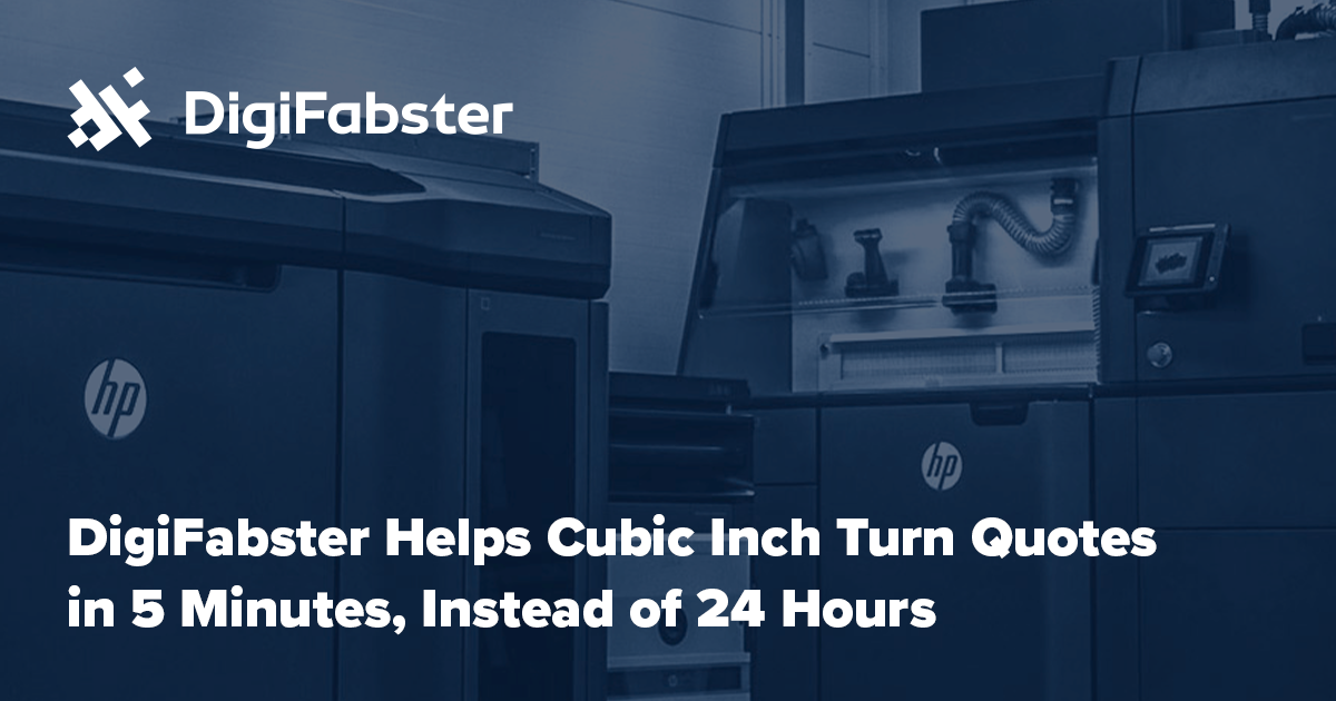 UseCase: Making 3D Printing Quote Automation Nearly Instant | DigiFabster